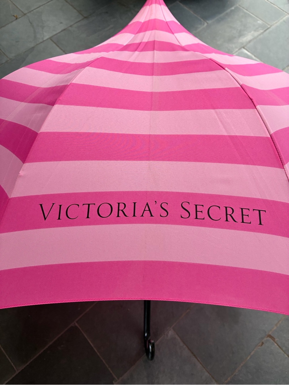 Victoria's Secret Pink Iconic Stripe Limited Edition Parasol Umbrella